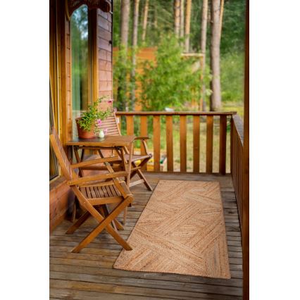 Tepih JUTA 70x140 cm bež/prirodna