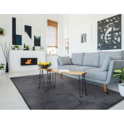 Tepih RABBIT 3D 120x170 cm antracit