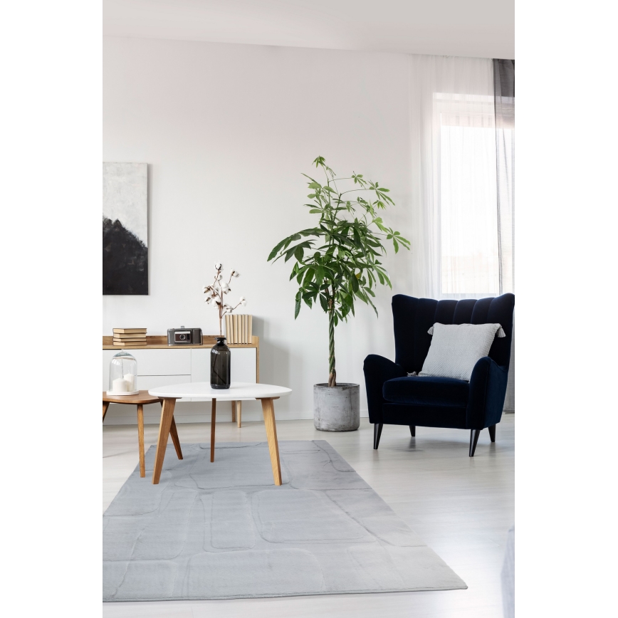 Tepih RABBIT 3D 120x170 cm svijetlosiva