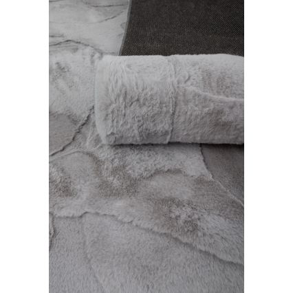 Tepih RABBIT 3D 80x150 cm sivi