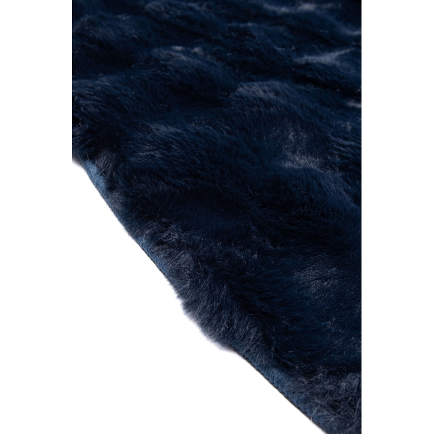 Tepih RABBIT BUBBLE 160 cm tamnoplava