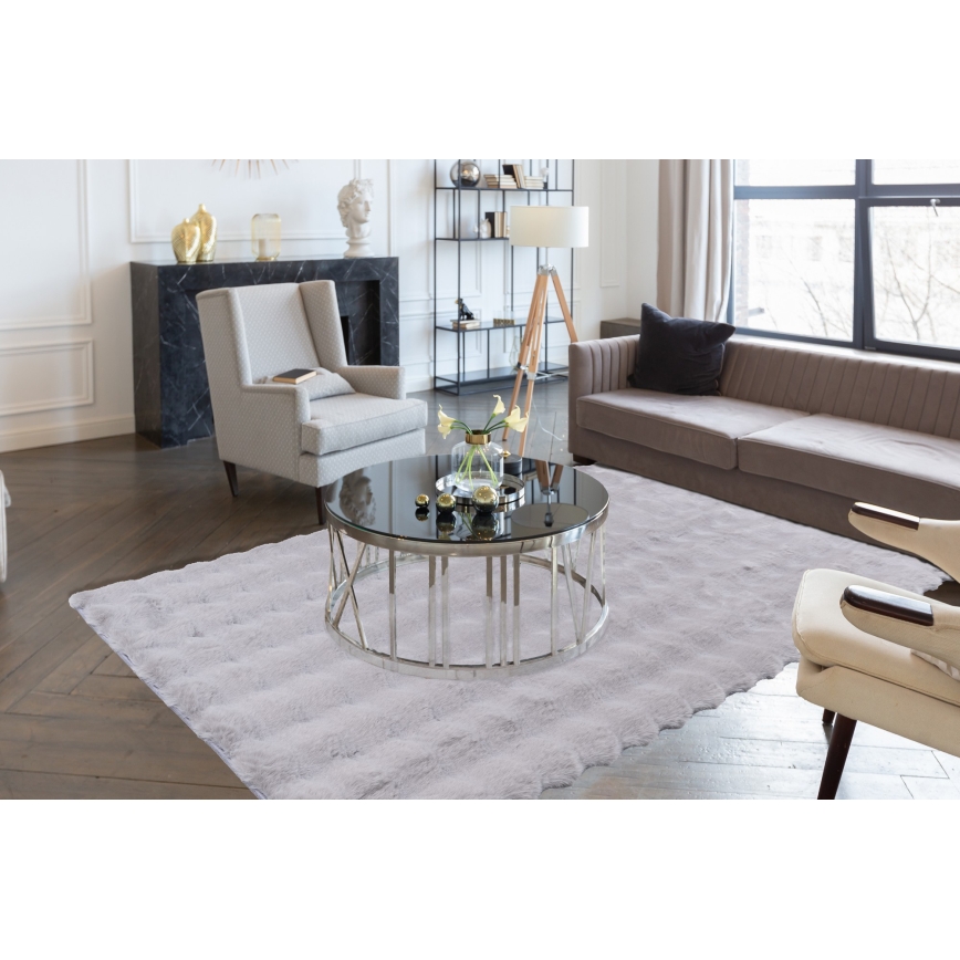 Tepih RABBIT BUBBLE 160x230 cm, sivi