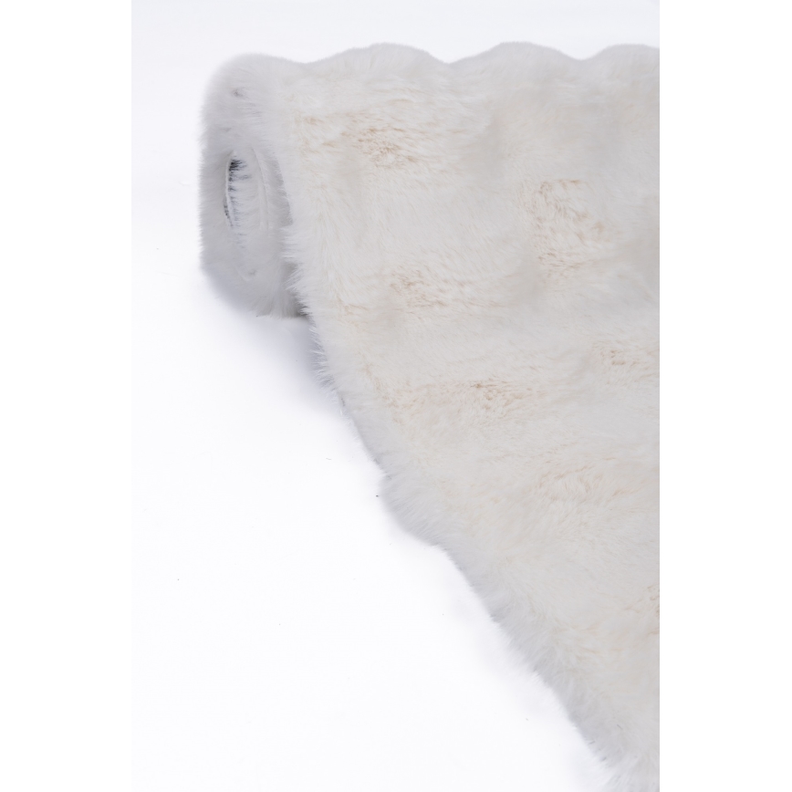 Tepih RABBIT BUBBLE 80x150 cm krem boje