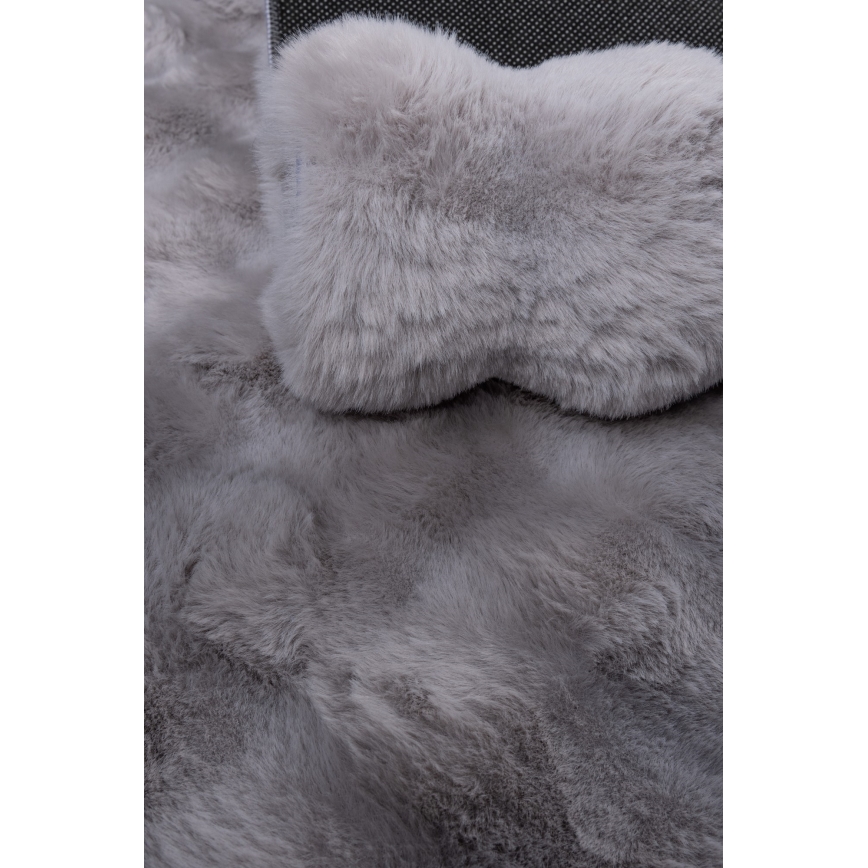 Tepih RABBIT BUBBLE 80x150 cm sivi