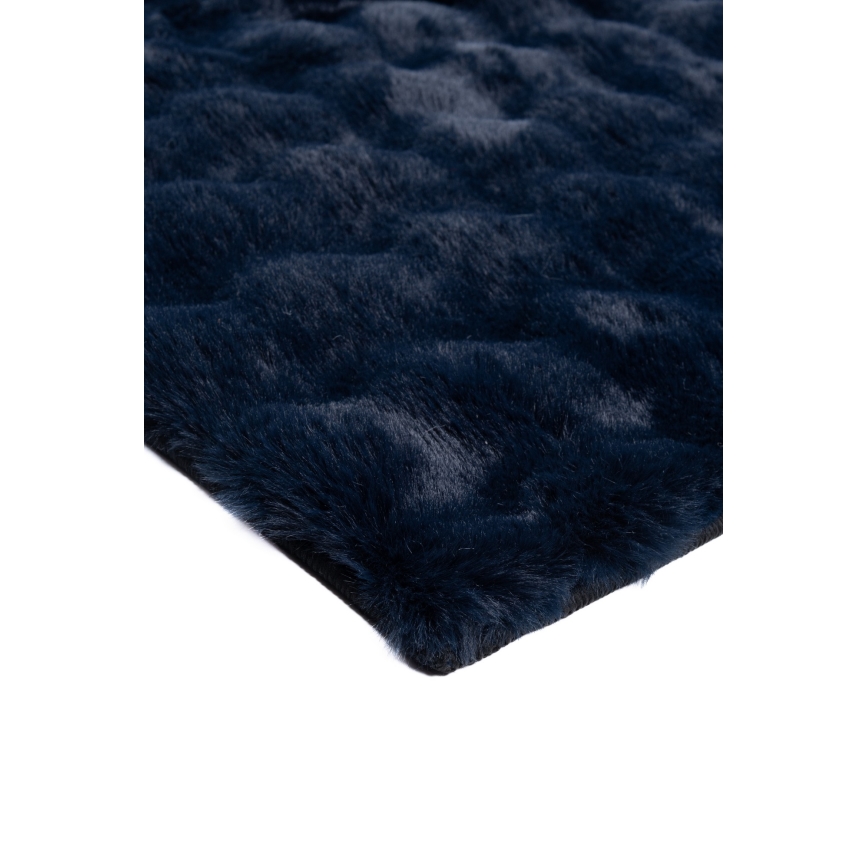 Tepih RABBIT BUBBLE 80x150 cm tamnoplavi