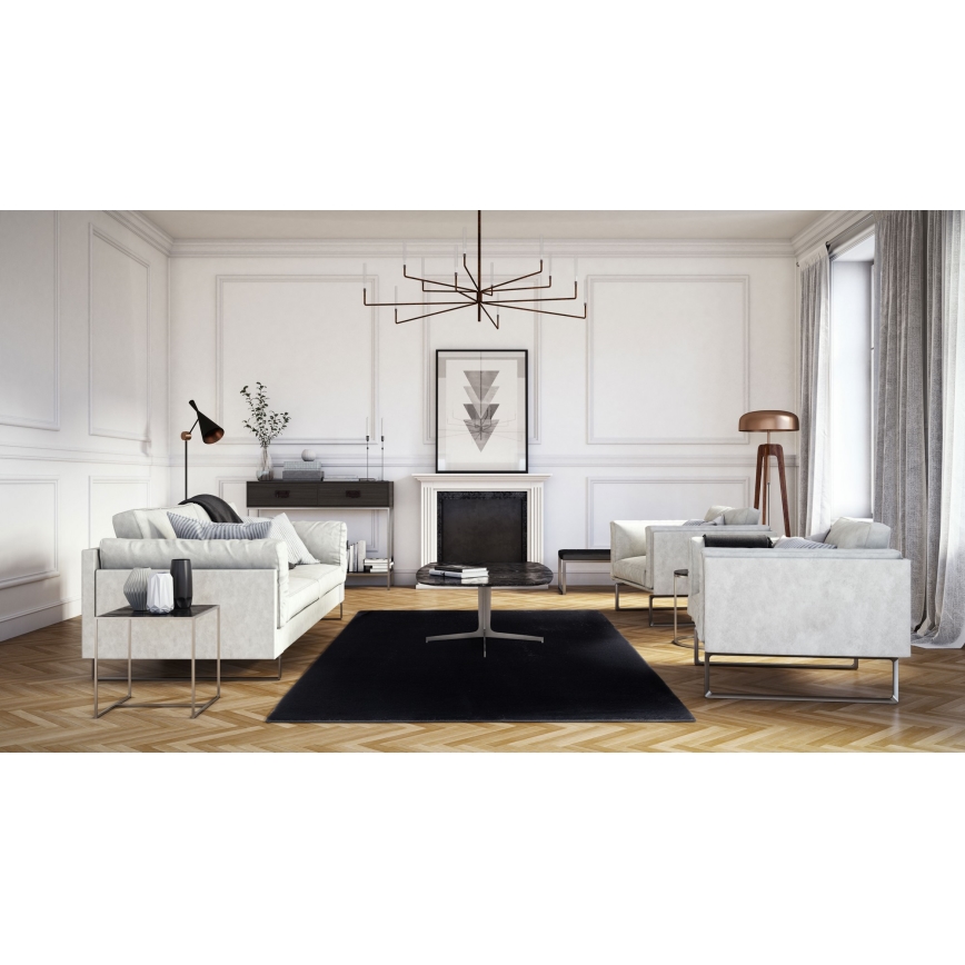 Tepih RABBIT-FOX 120x160 cm crni