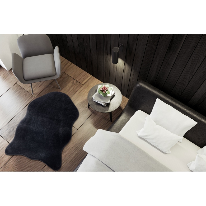 Tepih RABBIT-FOX 60x90 cm crni