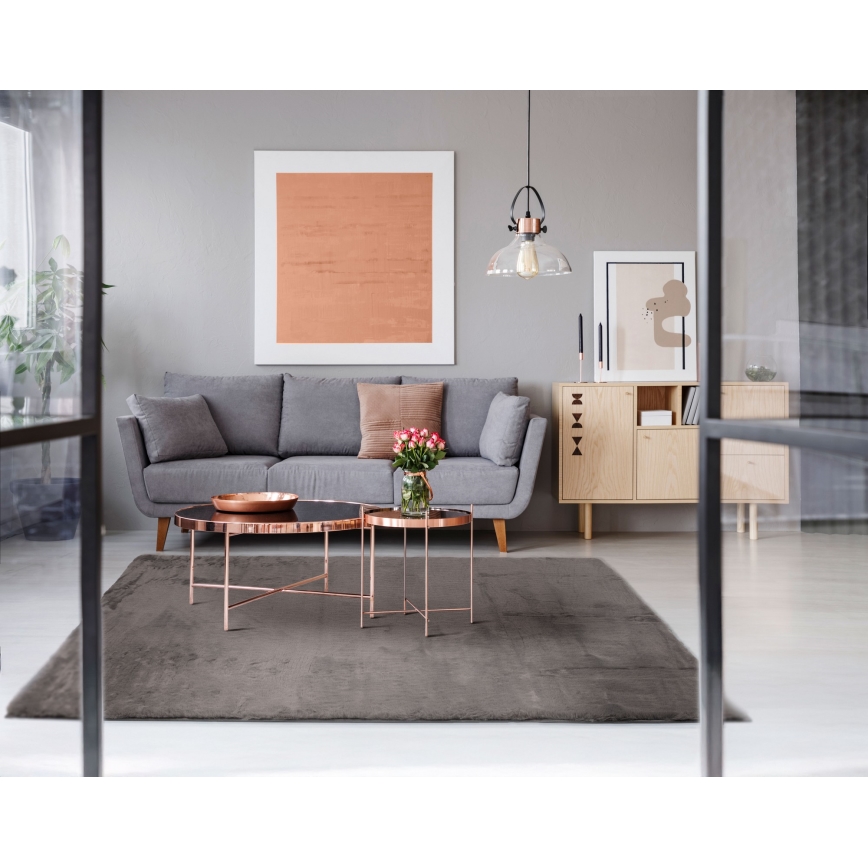 Tepih RABBIT-ROSA NEW 80x150 cm 2000 g/m² smeđi