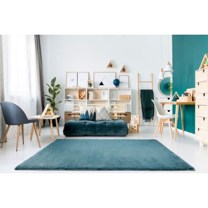 Tepih RABBIT-ROSA NEW 80x150 cm 2000g/m2 tirkizni