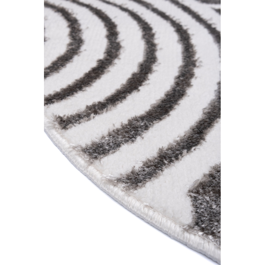 Tepih SALAMANCA 100 cm sivi/bijeli