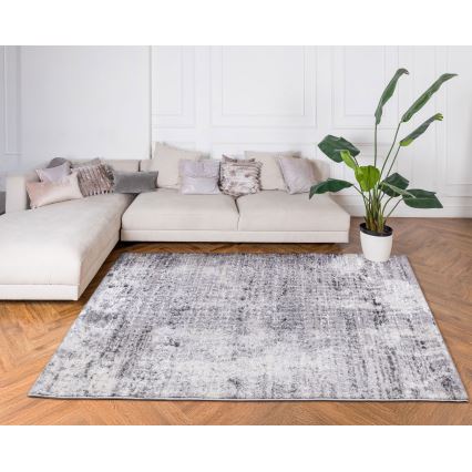 Tepih SALAMANCA 120x170 cm siva/bijela