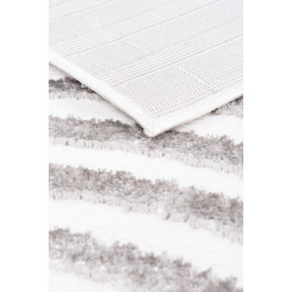 Tepih SALAMANCA 67x120 cm siva/bijela