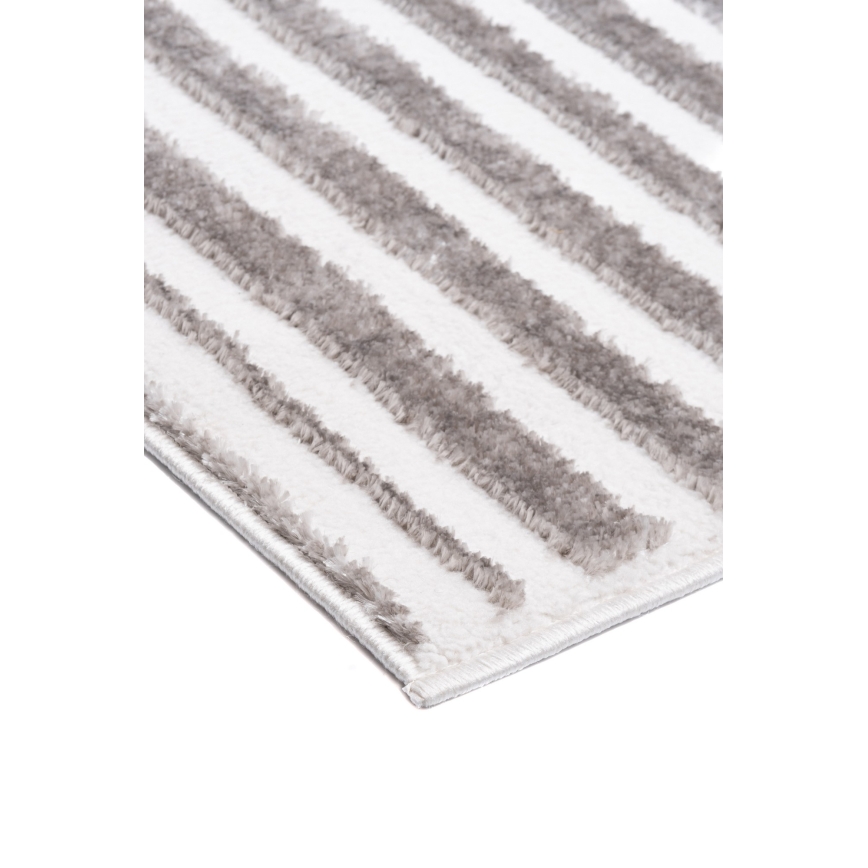 Tepih SALAMANCA 67x120 cm sivo-bijeli