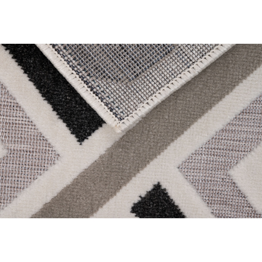 Tepih SHIFT 160x220 cm sivi/plavi