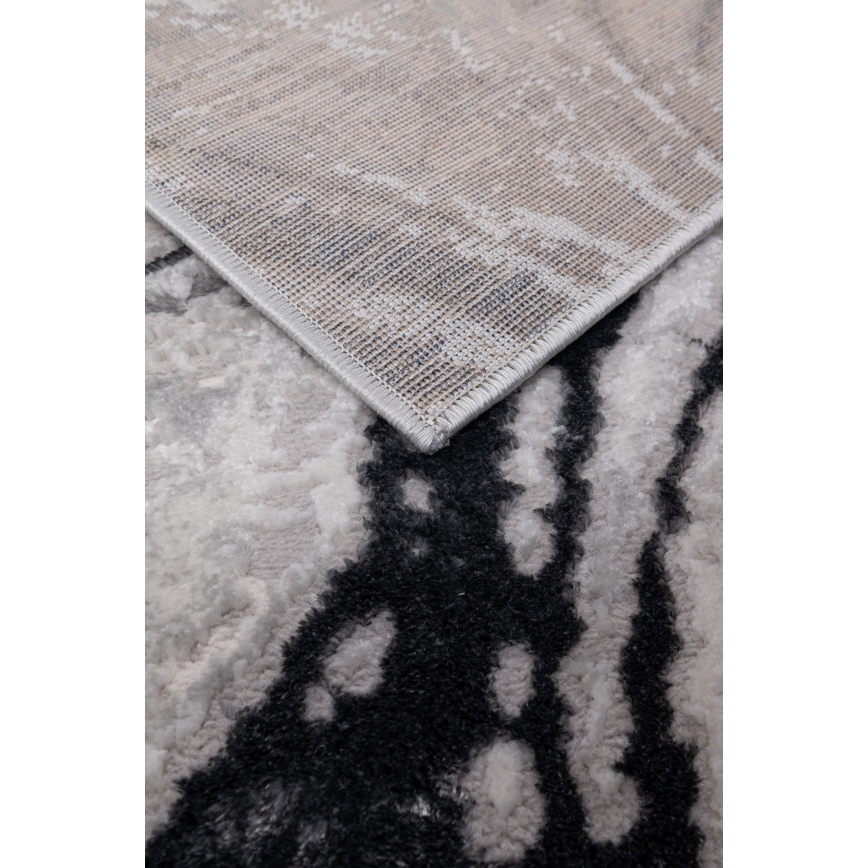 Tepih STONE 120x160 cm sivi/antracit