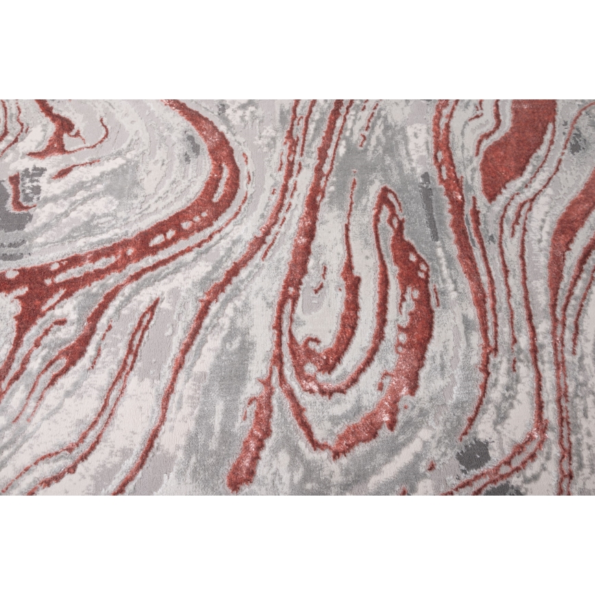 Tepih STONE 160x220 cm roza/siva