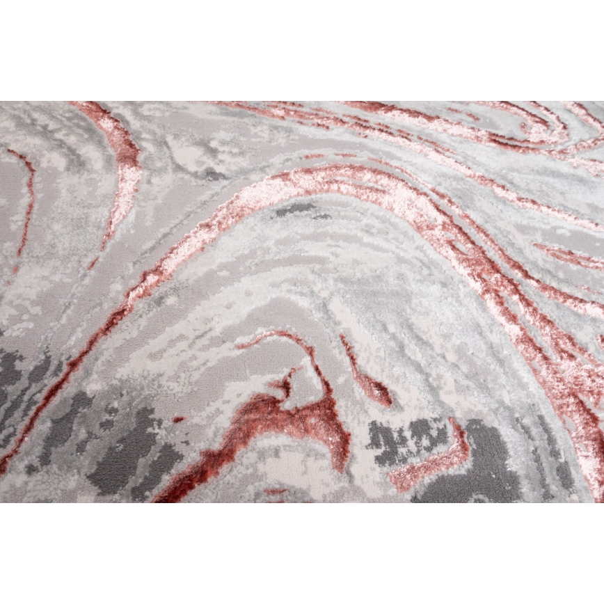 Tepih STONE 160x220 cm roza/siva