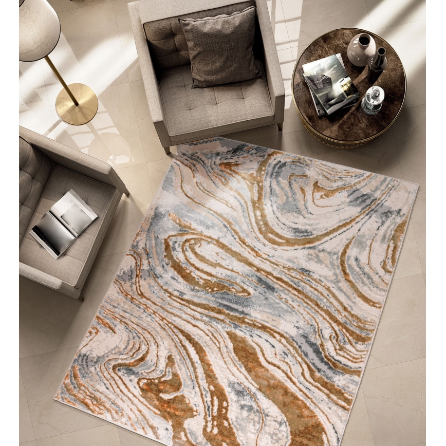 Tepih STONE 80x140 cm bež/siv