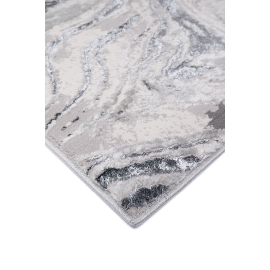 Tepih STONE 80x140 cm sivi/antracit