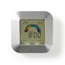 Termometar s higrometrom i timerom 2xAAA