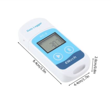 Termometar sa snimanjem USB/1xCR2032 IP67