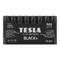 Tesla baterije - 24 komada alkalnih baterija AAA BLACK+ 1,5V 1200 mAh