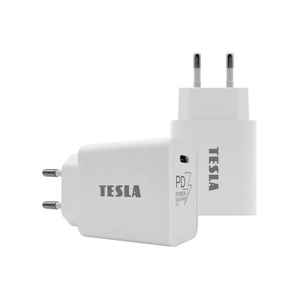 TESLA Electronics - Adapter za brzo punjenje Power Delivery 20W bijela