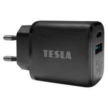 TESLA Electronics - Adapter za brzo punjenje Power Delivery 25W crna