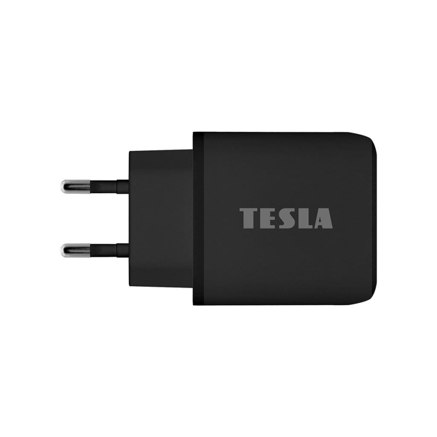 TESLA Electronics - Adapter za brzo punjenje Power Delivery 25W crna