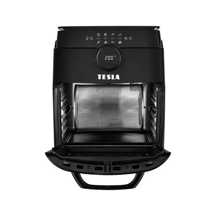 TESLA Electronics AirCook & Grill - Pametna višenamjenska digitalna friteza na vrući zrak 12 l 1800W/230V Wi-Fi