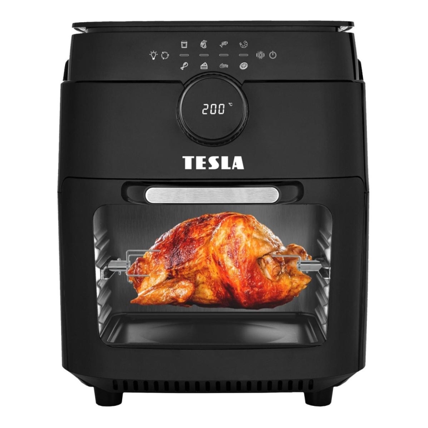 TESLA Electronics AirCook & Grill - Pametna višenamjenska digitalna friteza na vrući zrak 12 l 1800W/230V Wi-Fi