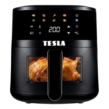 TESLA Electronics AirCook - friteza na vrući zrak 4,4 l, 1450 W/230 V, crna
