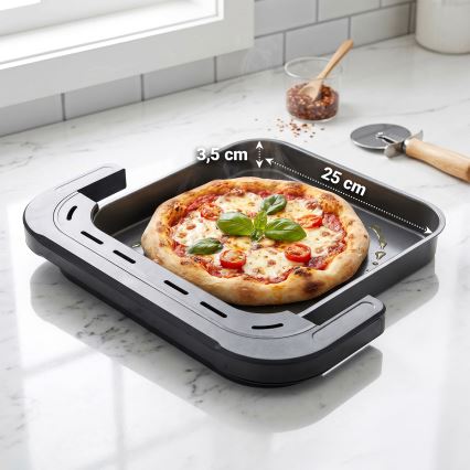 TESLA Electronics AirCook - Friteza na vrući zrak s trima zonama 14,5 l 2800W/230V crna