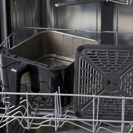 TESLA Electronics AirCook - Friteza na vrući zrak s trima zonama 14,5 l 2800W/230V crna