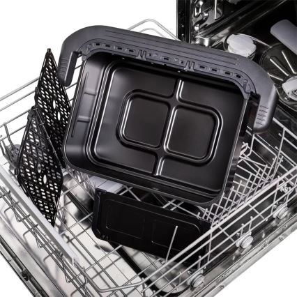 TESLA Electronics AirCook - Multifunkcionalna dvostruka digitalna friteza s toplim zrakom 10 l 2400W/230V