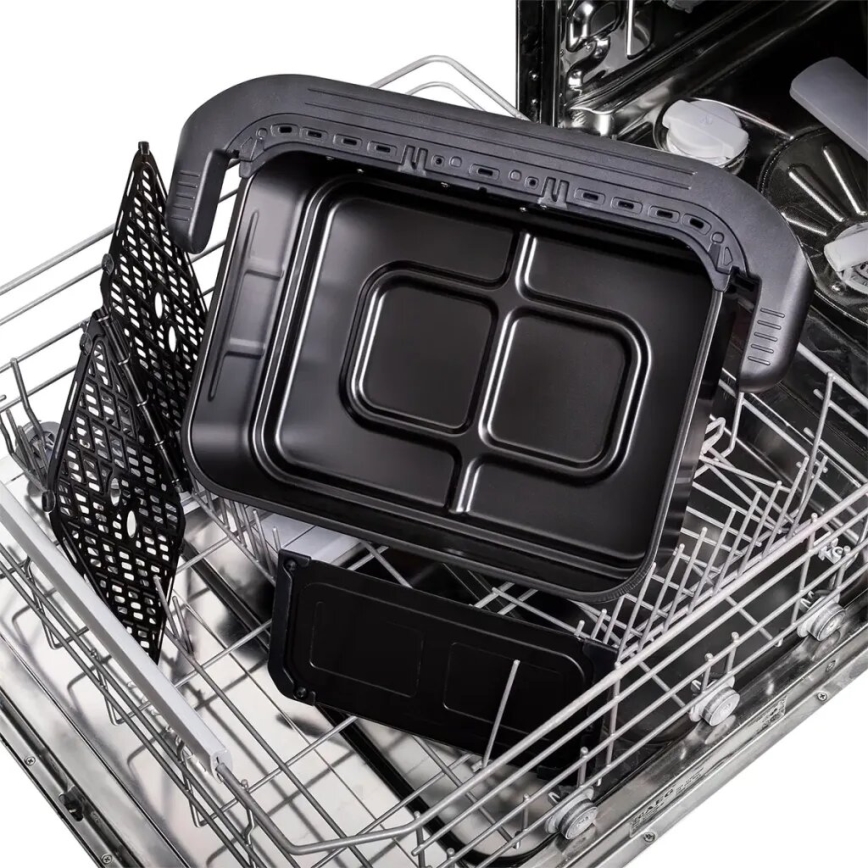 TESLA Electronics AirCook - Multifunkcionalna dvostruka digitalna friteza s toplim zrakom 10 l 2400W/230V