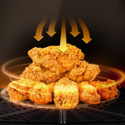 TESLA Electronics AirCook - Pametna multifunkcionalna digitalna friteza na vrući zrak 9 l 1700W/230V Wi-Fi