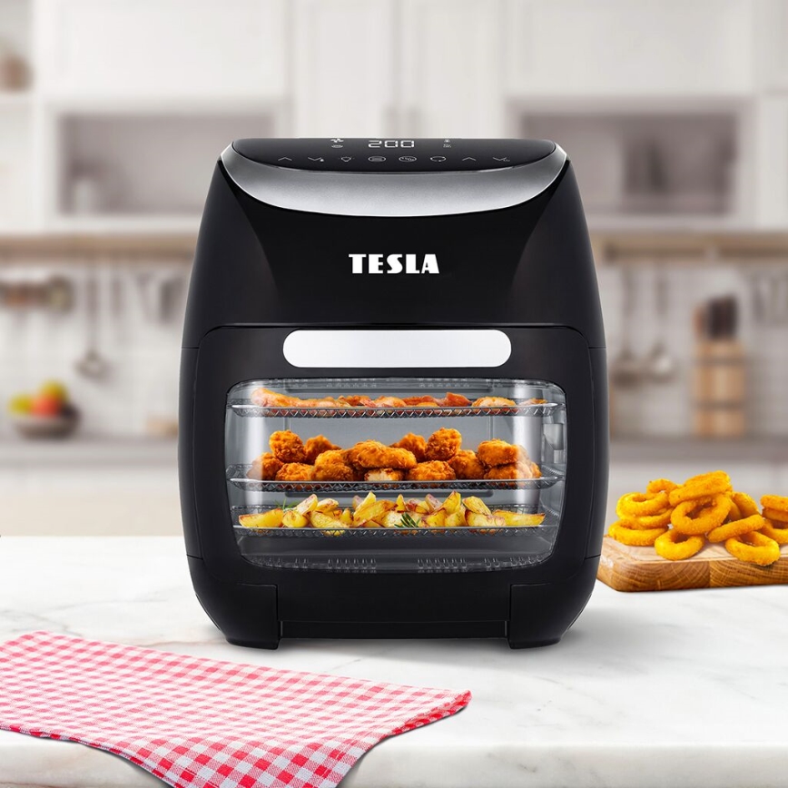 TESLA Electronics AirCook - Višenamjenska digitalna friteza na vrući zrak 11 l 2000W/230V