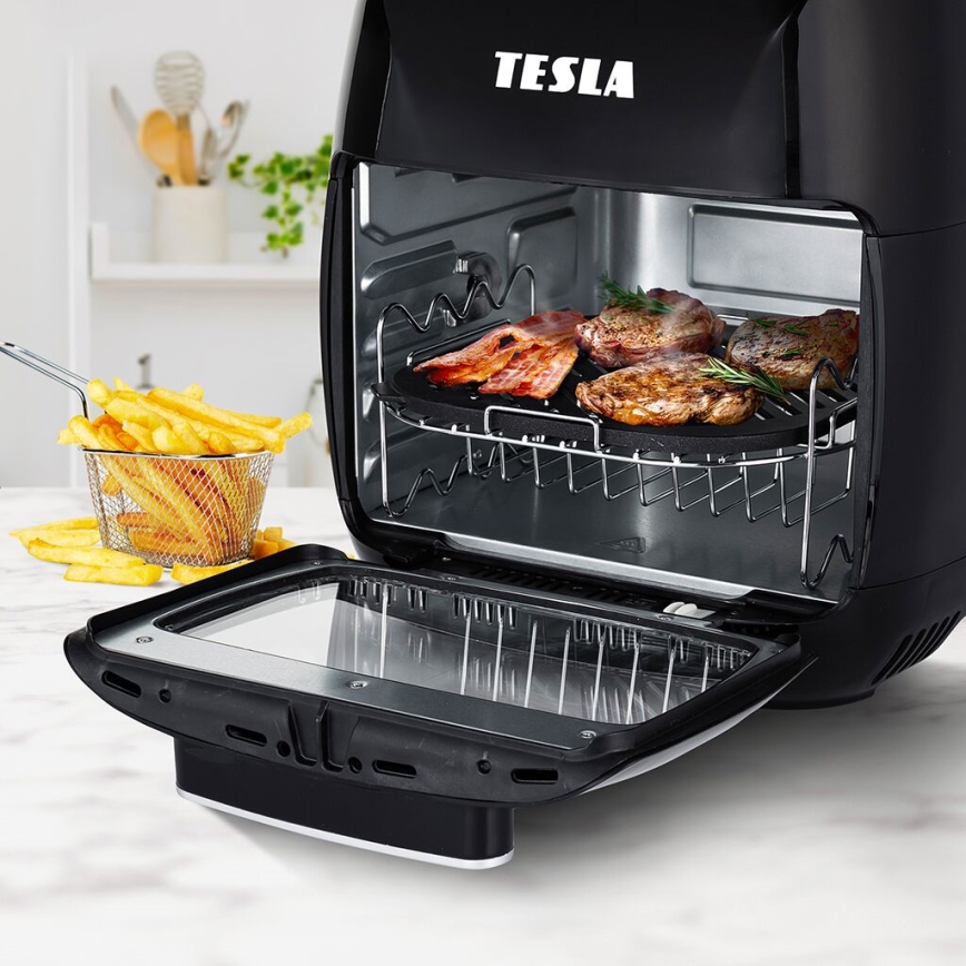 TESLA Electronics AirCook - Višenamjenska digitalna friteza na vrući zrak 11 l 2000W/230V