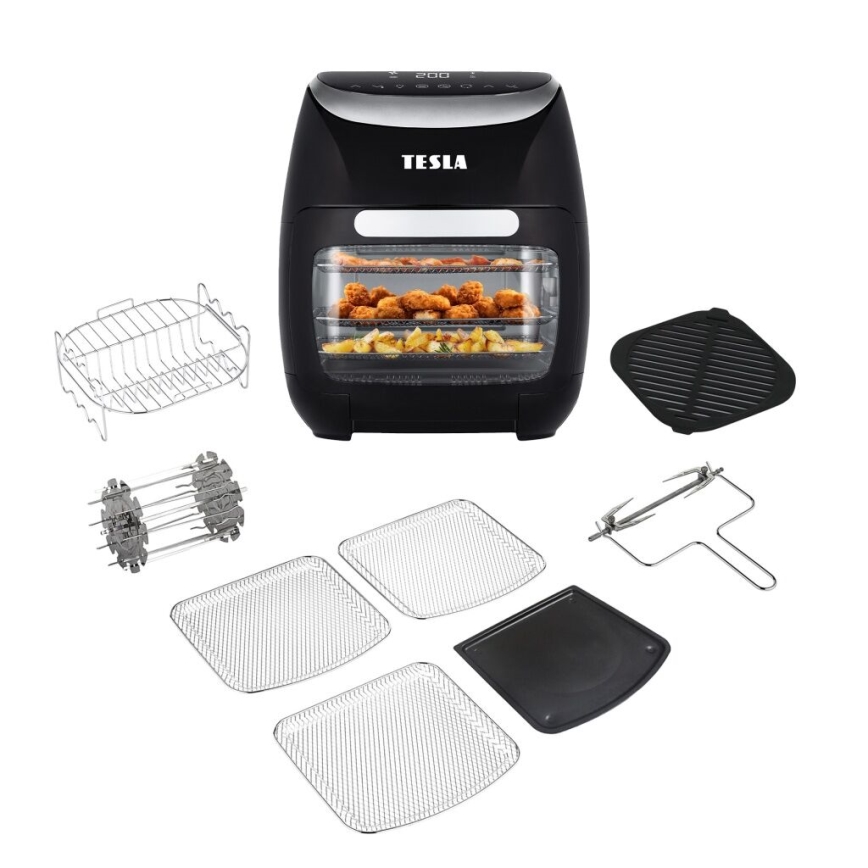 TESLA Electronics AirCook - Višenamjenska digitalna friteza na vrući zrak 11 l 2000W/230V