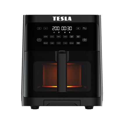 TESLA Electronics AirCook - Višenamjenska friteza na vrući zrak s funkcijom pare 5 l 1500W/230V