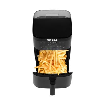 TESLA Electronics AirCook - Višenamjenska friteza na vrući zrak s funkcijom pare 5 l 1500W/230V