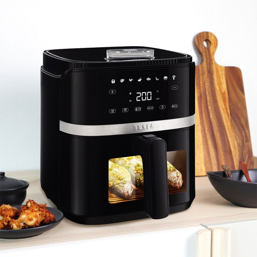 TESLA Electronics AirCook - Višenamjenska digitalna friteza na vrući zrak 5 l 1500W/230V