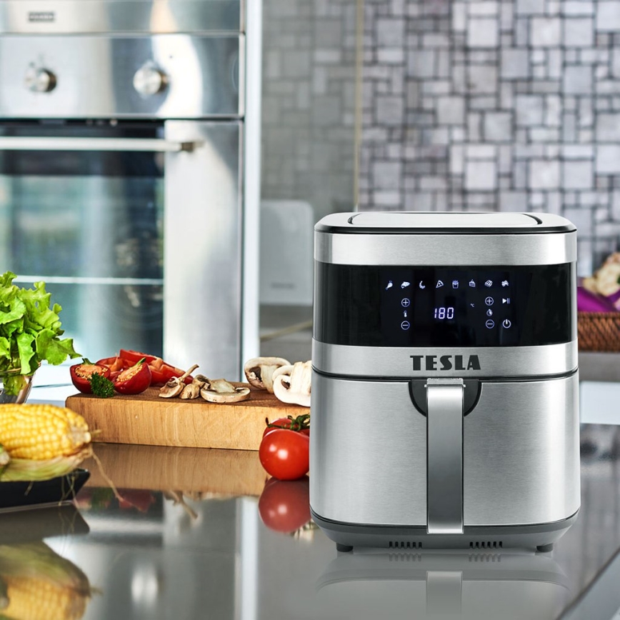 TESLA Electronics AirCook - Višenamjenska digitalna friteza na vrući zrak 6 l 1700W/230V