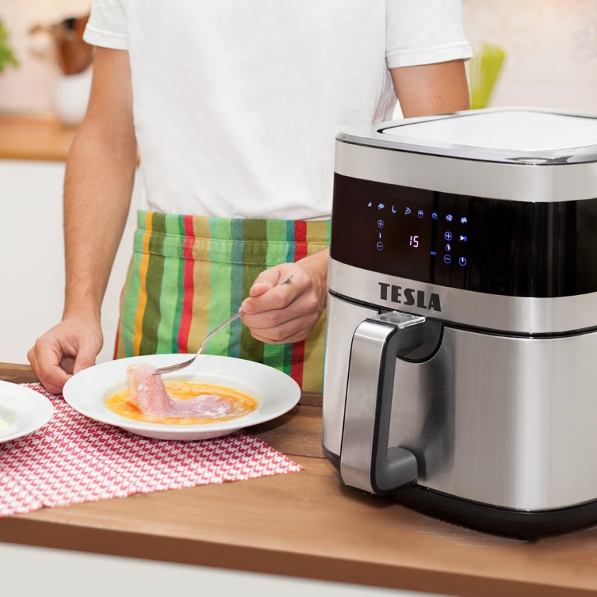 TESLA Electronics AirCook - Višenamjenska digitalna friteza na vrući zrak 6 l 1700W/230V