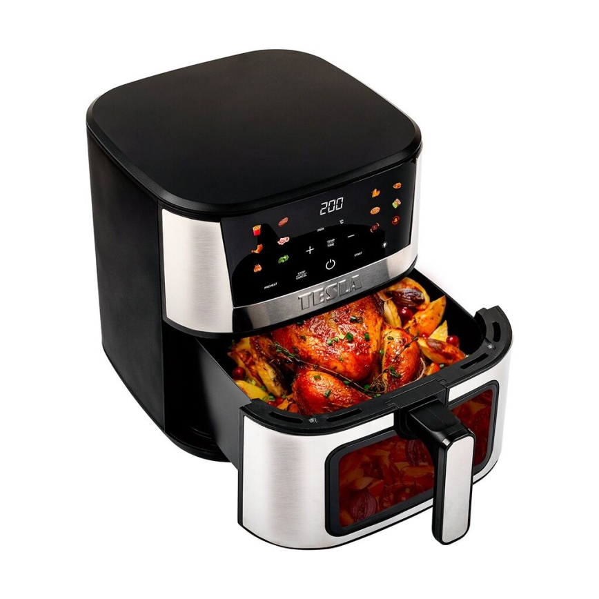TESLA Electronics AirCook - Višenamjenska digitalna friteza na vrući zrak 7 l 1600W/230V