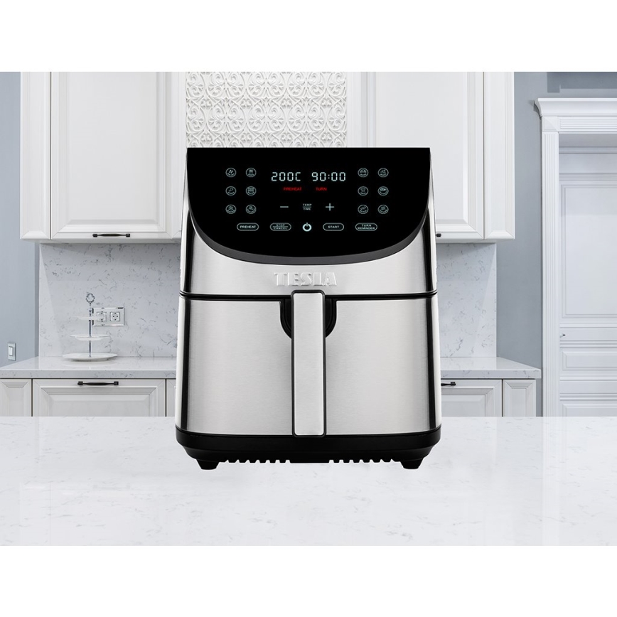 TESLA Electronics AirCook - Višenamjenska digitalna friteza na vrući zrak 8 l 1700W/230V