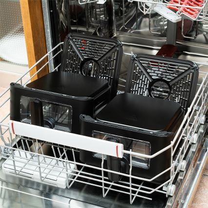 TESLA Electronics AirCook - Višenamjenska digitalna friteza na vrući zrak 11 l 2800W/230V crna