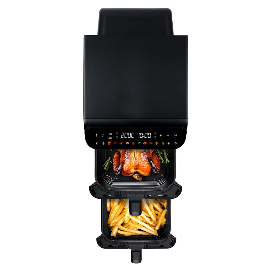 TESLA Electronics AirCook - Višenamjenska digitalna friteza na vrući zrak 11 l 2800W/230V crna