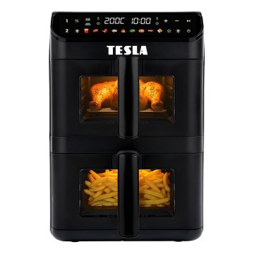 TESLA Electronics AirCook - Višenamjenska digitalna friteza na vrući zrak 11 l 2800W/230V crna